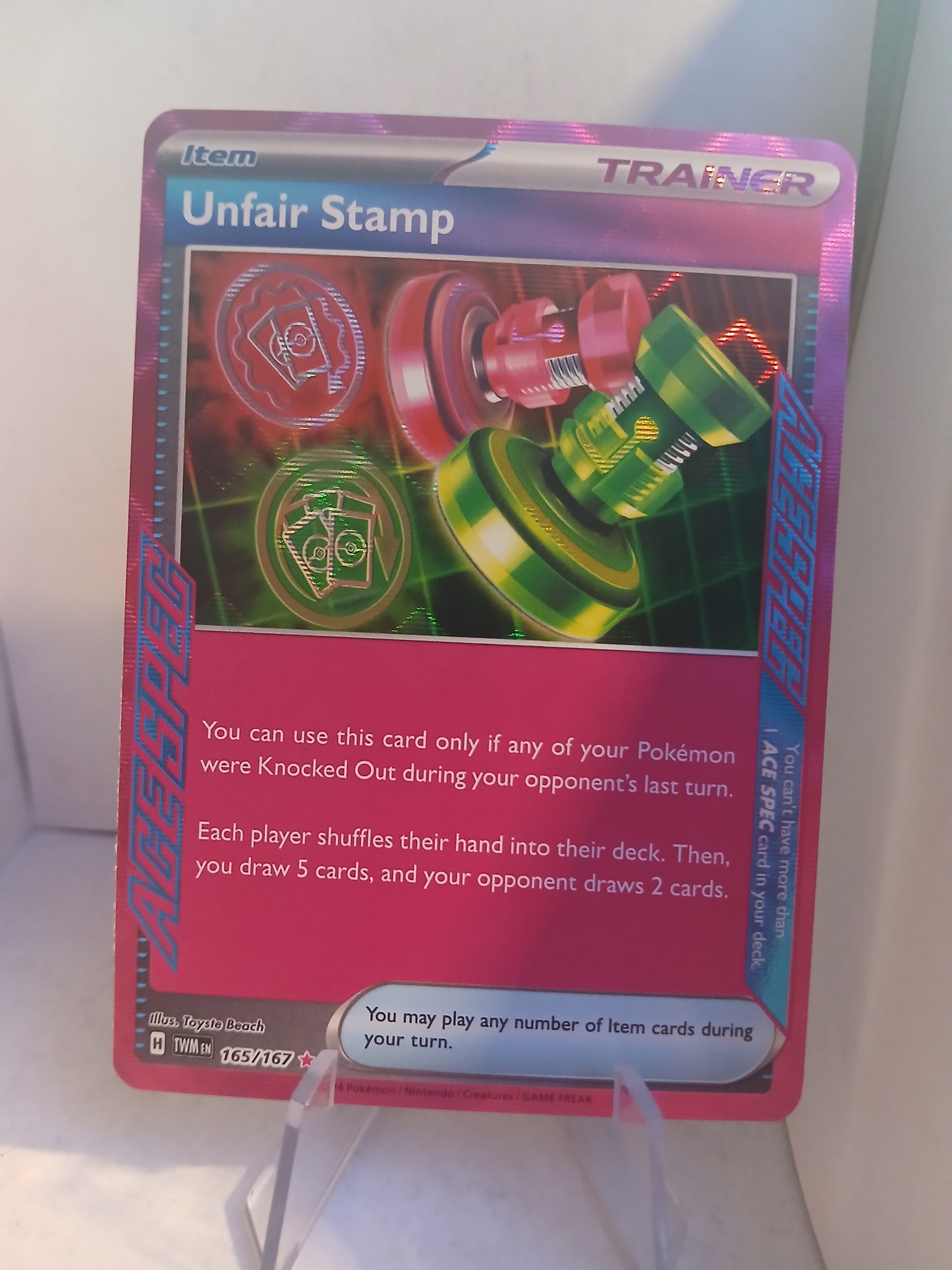Unfair Stamp