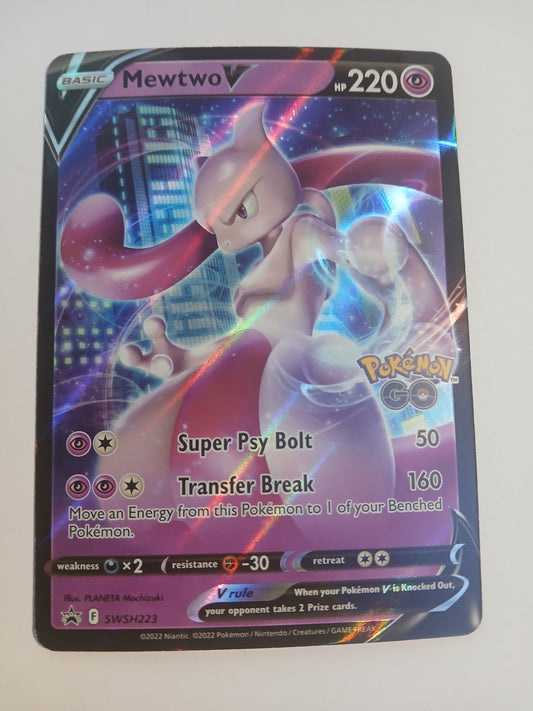 Mewtwo V Promo - LP - English