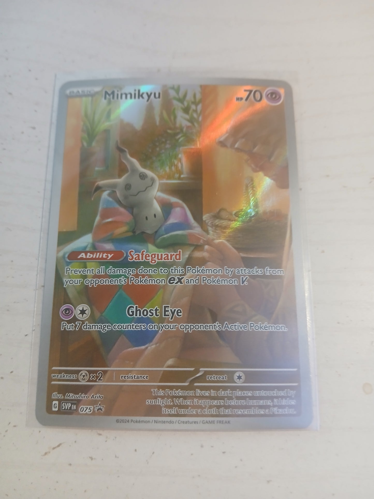 Mimikyu Scarlet && Violet Promo NM