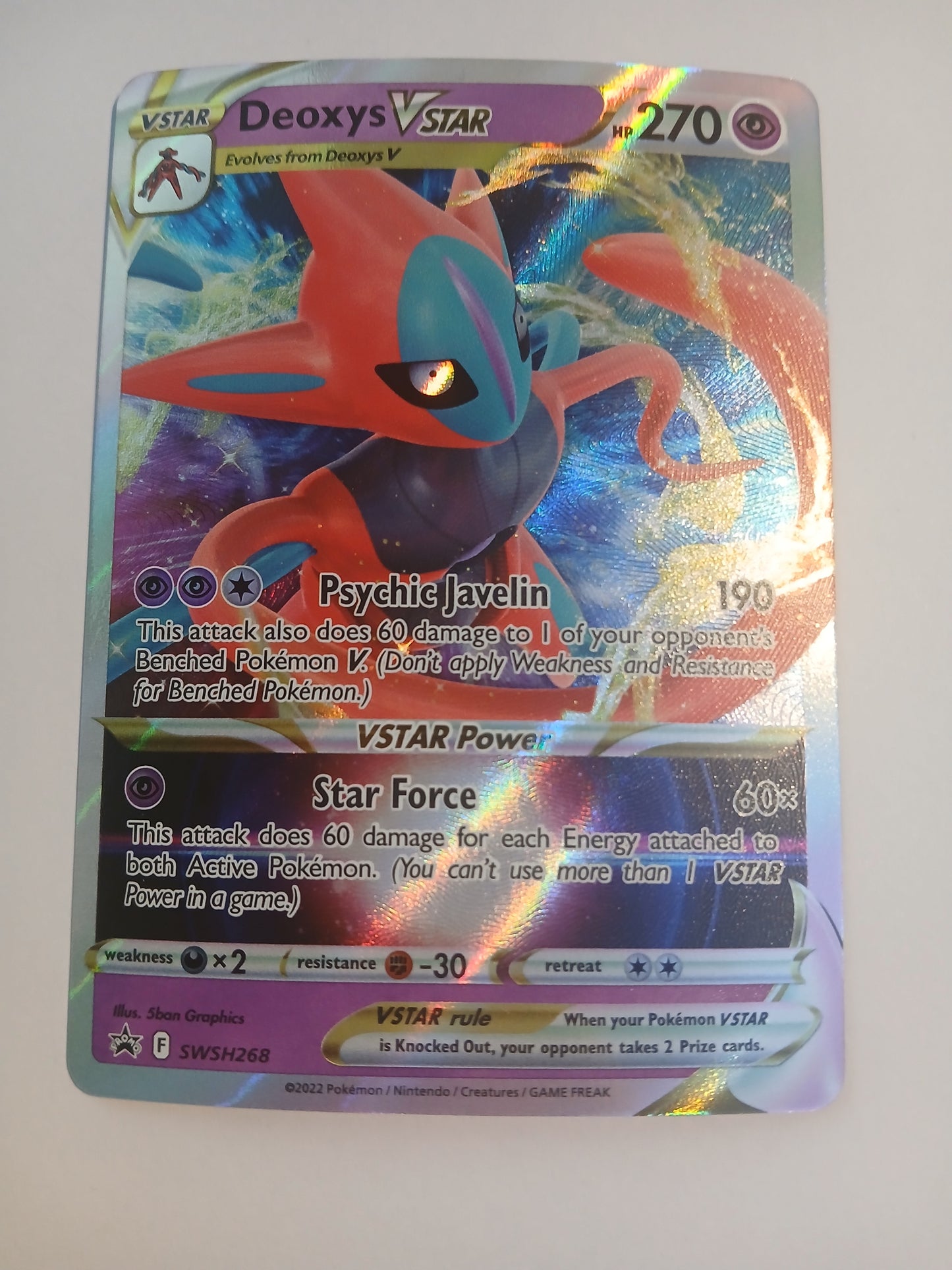 Deoxys Vstar Promo - NM - English